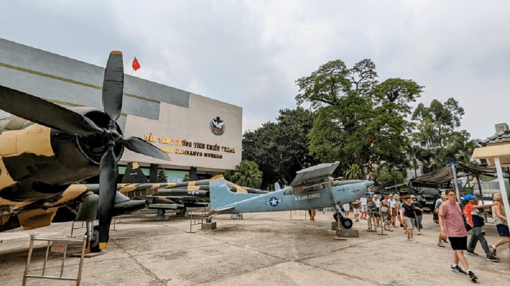 The Outdoor Exhibition is easily spotted